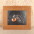 Vintage Japanese Copper Relief Plaque, Persimmon Branch (Dotban), Heisei 1990-2018 | SKU: 26J-0706 - 1