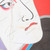 Vintage Japanese Kabuki Kite (Tako), Sukeroku Portrait, Late Showa 1966-1989 | SKU: 26M-745-4 - 7