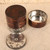 Vintage Japanese Kaba-zaiku Cherry Bark Tea Caddy (Chazutsu), Late Showa 1966-1989 | SKU: 26J-0221-2 - 10