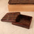 Vintage Japanese Kabazaiku Cherry Bark Lacquerware Set, Tray, Lidded Box, and Metal-Lined Container, Late Showa 1966-1989 | SKU: 26J-0223 - 6