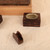 Vintage Japanese Kabazaiku Cherry Bark Lacquerware Set, Tray, Lidded Box, and Metal-Lined Container, Late Showa 1966-1989 | SKU: 26J-0223 - 7