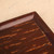 Vintage Japanese Kabazaiku Cherry Bark Lacquerware Set, Tray, Lidded Box, and Metal-Lined Container, Late Showa 1966-1989 | SKU: 26J-0223 - 11
