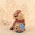 Vintage Japanese Kutani-Style Porcelain Shishi Figurine with Tama Ball, Mid Showa 1946-1965 | SKU: 26J-0851-1 - 5