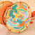 Vintage Japanese Decorative Taiko Drum with Ho-oh Phoenix Motif, Early Showa 1927-1945 | SKU: 26J-0180 - 7
