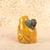 Antique Japanese Glazed Stoneware Okimono Figure of a Robed Drummer, Taisho 1912-1926 | SKU: 26J-0183 - 7