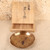 Vintage Japanese Kashiki (菓子器)  with Inaho Motif, Late Showa 1966-1989 | SKU: 26J-0197-3 - 1