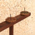 Vintage Japanese Shokudai Triple-Candle Stand, Late Showa 1966-1989 | SKU: 26J-0246 - 9