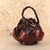 Vintage Japanese Bamboo Ikebana Hanakago Basket with Removable Node Liner, Early Showa 1927-1945 | SKU: 26J-0187-2 - 6