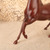 Vintage Japanese Brass Horse Figurine, Mid Showa 1946-1965 | SKU: 26J-0191-2 - 3