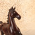 Vintage Japanese Brass Horse Figurine, Mid-Showa 1946-1965 | SKU: 26J-0191-3 - 7