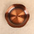 Vintage Japanese Copper Kazarizara Decorative Dish with Ume Engraving, Late Showa 1966-1989 | SKU: 26J-0197-2 - 1