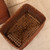 Vintage Japanese Woven Bamboo Storage Basket with Fitted Lid, 1946-1965 | SKU: 26J-0208-3 - 8