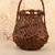 Vintage Japanese Bamboo Hanakago Flower Basket, Late Showa 1966-1989 | SKU: 26J-0305 - 5