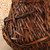 Vintage Japanese Bamboo Hanakago Flower Basket, Late Showa 1966-1989 | SKU: 26J-0305 - 2