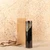 Vintage Japanese Tenmoku Glazed Stoneware Ikebana Vase, Late Showa 1966-1989 | SKU: 26J-0310 - 1