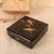 Vintage Japanese Lacquer Kobako with Makie Crane and Pine Decor, Late Showa 1966-1989 | SKU: 26J-0278-1 - 3