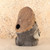Vintage Japanese Tanuki ceramic figurine, Late Showa 1966-1989 | SKU: 26J-0408 - 7