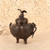 Vintage Japanese Bronze Koro (Incense Burner), Late Showa 1966-1989 | SKU: 26J-0540 - 9