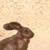 Vintage Japanese Cast Bronze Rabbit Figurine, Late Showa 1966-1989 | SKU: 26J-0559-2 - 8