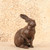 Vintage Japanese Cast Bronze Rabbit Figurine, Late Showa 1966-1989 | SKU: 26J-0559-2 - 11