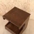 Vintage Japanese Keyaki Wood Side Table with Drawer, Late Showa | SKU: 26J-0839 - 2