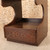Vintage Japanese Keyaki Wood Side Table with Drawer, Late Showa | SKU: 26J-0839 - 3