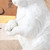 Vintage Japanese Nabeshima Goyouyaki White-Glazed Porcelain Rabbit Figurine, Mid Showa 1946-1965 | SKU: 26J-0421 - 4