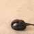 Vintage Japanese Lacquered Wood Nasu (Eggplant) Container, Late Showa 1966-1989 | SKU: 26J-0467 - 7