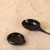 Vintage Japanese Lacquered Wood Nasu (Eggplant) Container, Late Showa 1966-1989 | SKU: 26J-0467 - 8