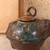 Vintage Japanese Tanuki Stoneware Lidded Jar, Showa 62 (1987) | SKU: 26J-0691 - 3