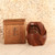 Vintage Japanese Daruma wood sculpture, Early Showa 1927-1945 | SKU: 26J-0556 - 1