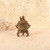 Vintage Japanese Bronze Koro (Incense Burner), Taisho 1912-1926 | SKU: 26J-0586 - 8