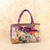 Vintage Japanese Washi Handbag with Ukiyo-e and Calligraphy Decoration, Heisei Era (1990-2018) | SKU: 26J-0715 - 8