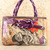 Vintage Japanese Washi Handbag with Ukiyo-e and Calligraphy Decoration, Heisei Era (1990-2018) | SKU: 26J-0715 - 9
