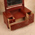 Vintage Japanese Kyo-dai Dressing Mirror Stand, Mid Showa 1946-1965 | SKU: 26J-0177 - 2
