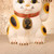 Vintage Japanese Maneki-neko Clay Coin Bank, Late Showa era (1966-1989) | SKU: 26J-0185 - 3