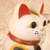 Vintage Japanese Maneki-neko Clay Coin Bank, Late Showa era (1966-1989) | SKU: 26J-0185 - 7
