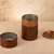 Vintage Japanese Hammered Copper Chazutsu Tea Caddy with Crab Motif, Mid-Showa 1946-1965 | SKU: 26J-0205-9 - 2