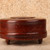Vintage Japanese Maru-bako Round Lidded Wooden Box, Late Showa 1966-1989 | SKU: 26J-0254 -