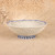 Vintage Japanese Blue-and-White Reticulated Porcelain Basket Bowl, Mid Showa 1946-1965 | SKU: 26J-0267 - 5