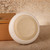 Vintage Japanese Shiro-yu Stoneware Torus Vessel with Tomobako, Late Showa 1966-1989 | SKU: 26J-0328 - 3