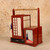 Vintage Japanese Shoji Andon Electric Table Lamp with Integrated Storage Cabinet, Showa 1966-1989 | SKU: 26J-0358 - 18