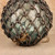 Vintage Japanese Glass Fishing Float with Rope Netting, Late Showa 1966-1989 | SKU: 26J-0372-1 - 3