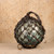 Vintage Japanese Glass Fishing Float with Rope Netting, Late Showa 1966-1989 | SKU: 26J-0372-1 - 7