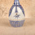 Vintage Japanese Imari-style Porcelain Tokkuri Sake Bottle, Mid Showa 1946-1965 | SKU: 26J-0498-2 - 7