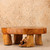 Vintage Japanese Goban (Go Board Table), Wood Slab with Burl-Root Legs, Late Showa 1966-1989 | SKU: 26J-0505 - 9
