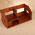 Vintage Japanese Wood Desktop Organizer Rack, Mid Showa 1946-1965 | SKU: 26J-0502-4 - 5