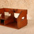 Vintage Japanese Wood Desktop Organizer Rack, Mid Showa 1946-1965 | SKU: 26J-0502-4 - 8