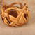 Vintage Japanese Bamboo Hanakago Flower Basket with Bamboo Tube Insert, Showa 1966-1989 | SKU: 26J-0731 - 10