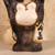 Vintage Japanese Tanuki Figurine, Ceramic, Late Showa 1966-1989 | SKU: 26J-0760 - 3